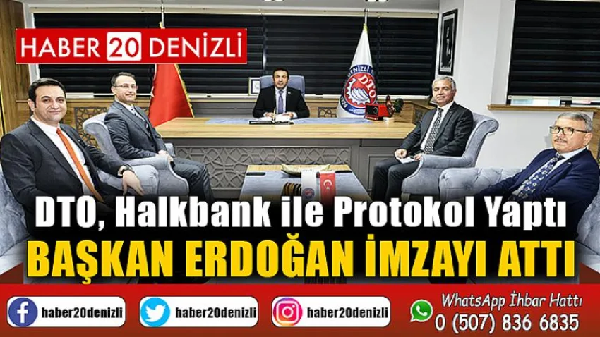 Başkan Erdoğan İmzayı Attı