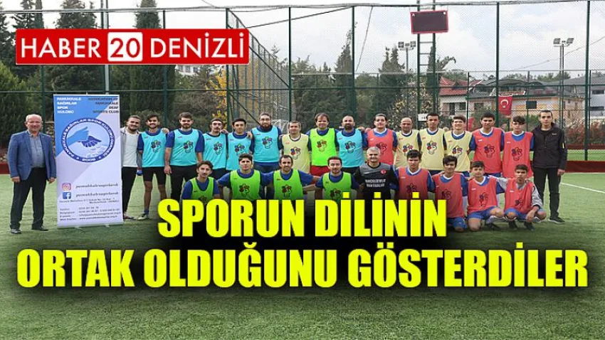 Sporun Dilinin Ortak Olduğunu Gösterdiler