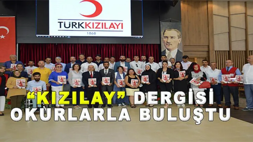 Kızılay” Dergisi okurlarla buluştu