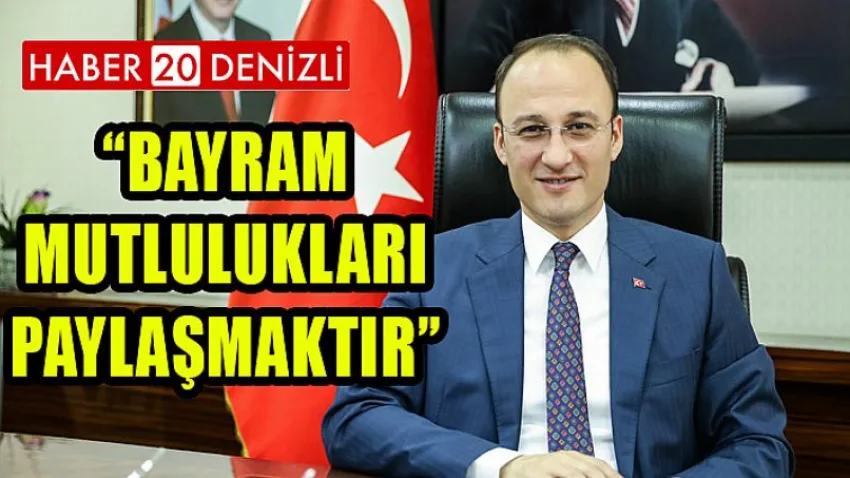 Başkan Örki: “Bayram Mutlulukları Paylaşmaktır”