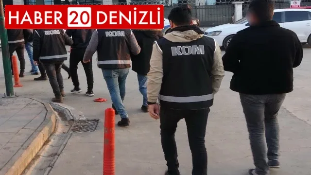 Kesinleşmiş hapis cezasıyla aranan 8 şüpheli tutuklandı