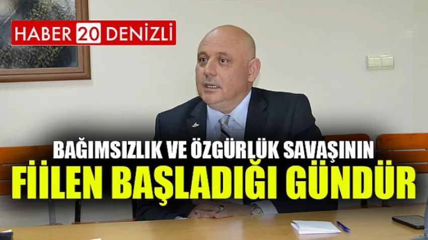Bağımsızlık ve Özgürlük Savaşının Fiilen Başladığı Gündür.