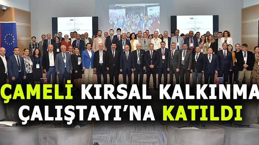 Çameli, Kırsal Kalkınma Çalıştayı'na Katıldı