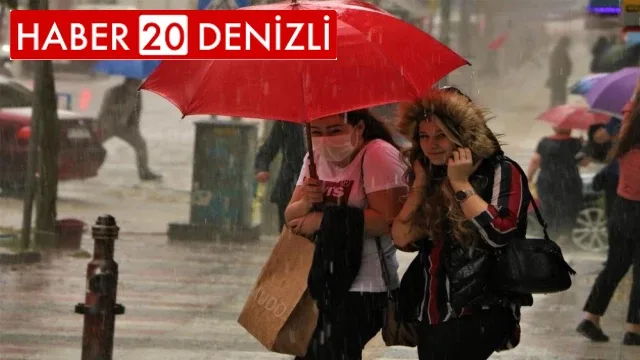 Meteorolojiden Denizli'ye uyarı