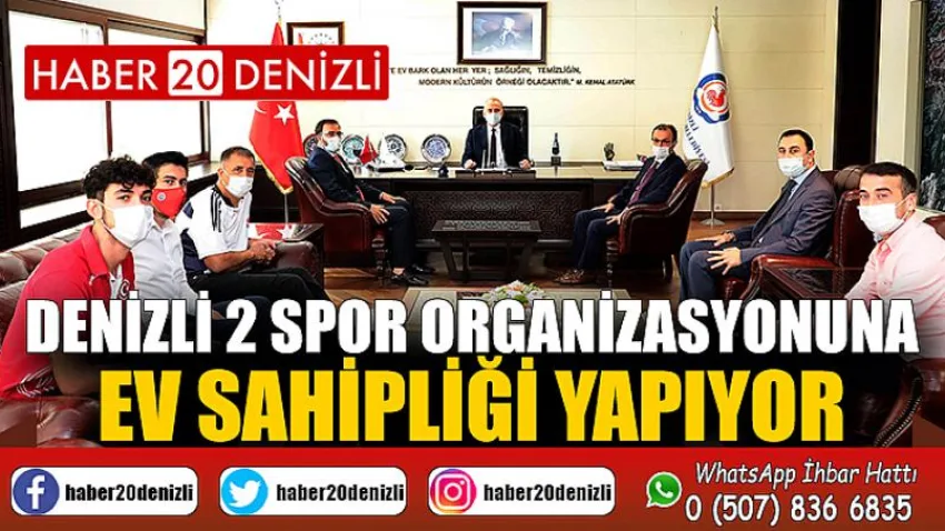 Denizli 2 spor organizasyonuna ev sahipliği yapıyor