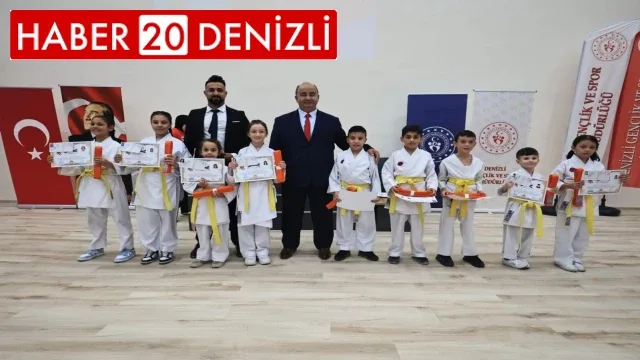Başarılı 92 karateci ödüllendirildi