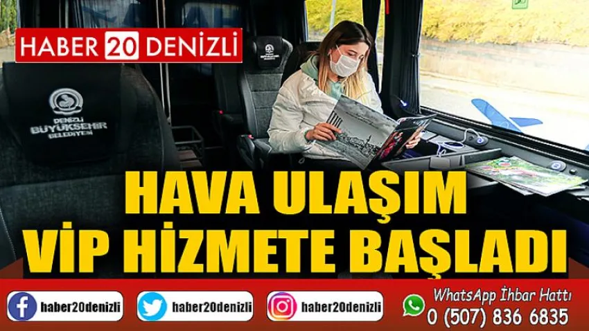 Hava Ulaşım VIP hizmete başladı