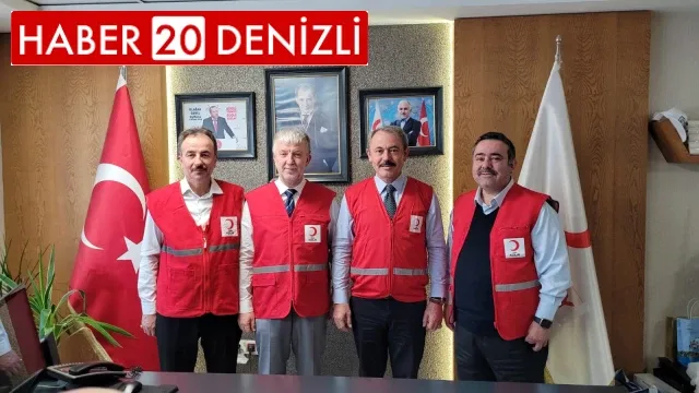 Milletvekili Şahin Tin, Türk Kızılay’ını ziyaret etti.