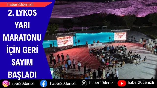 2. Lykos Yarı Maratonu için geri sayım başladı