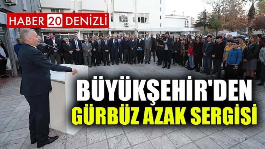 Büyükşehir'den Gürbüz Azak sergisi