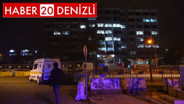 Emniyet müdürlüğünün önünden gelen silah sesi hareketli dakikalar yaşattı