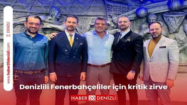 Denizlili Fenerbahçeliler için kritik zirve