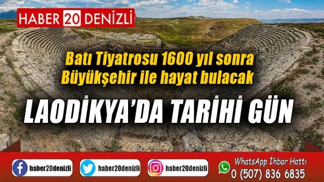Laodikya’da tarihi gün