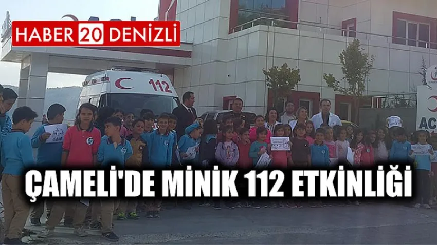 Çameli'de Minik 112 Etkinliği
