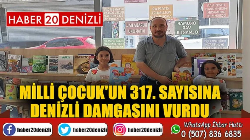 Milli Çocuk'un 317. Sayısına Denizli Damgasını Vurdu