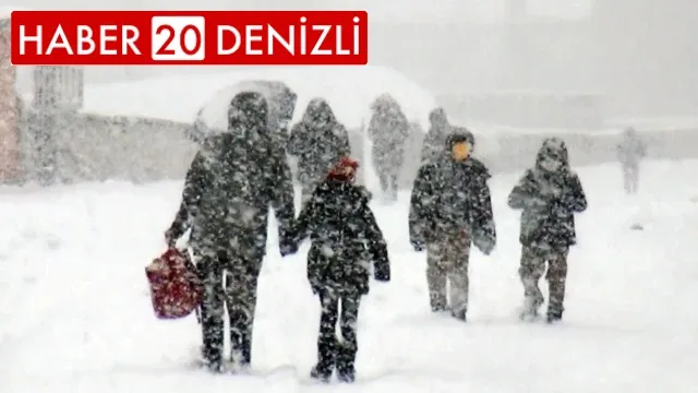 Denizli’de kar yağışı bekleniyor