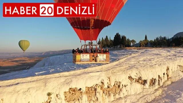 Pamukkale’ye hayran kaldılar