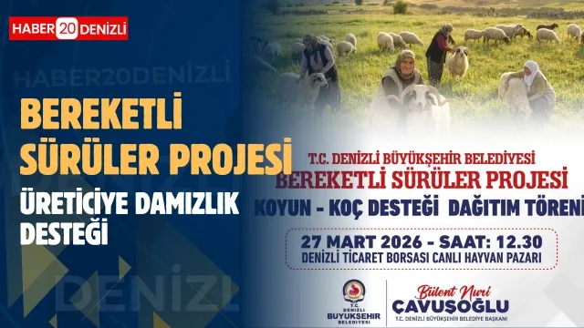 ​“Bereketli Sürüler Projesi” kapsamında yüzlerce üreticiye damızlık desteği