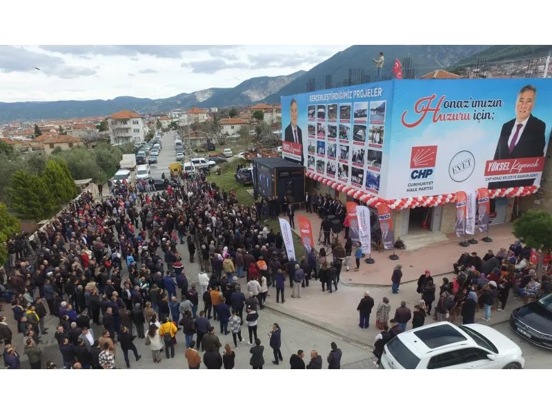 Yüksel Kepenek, Honaz’da seçim koordinasyon merkezini açtı
