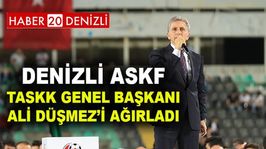 Denizli Askf Taskk Genel Başkanı Ali Düşmez’i Ağırladı