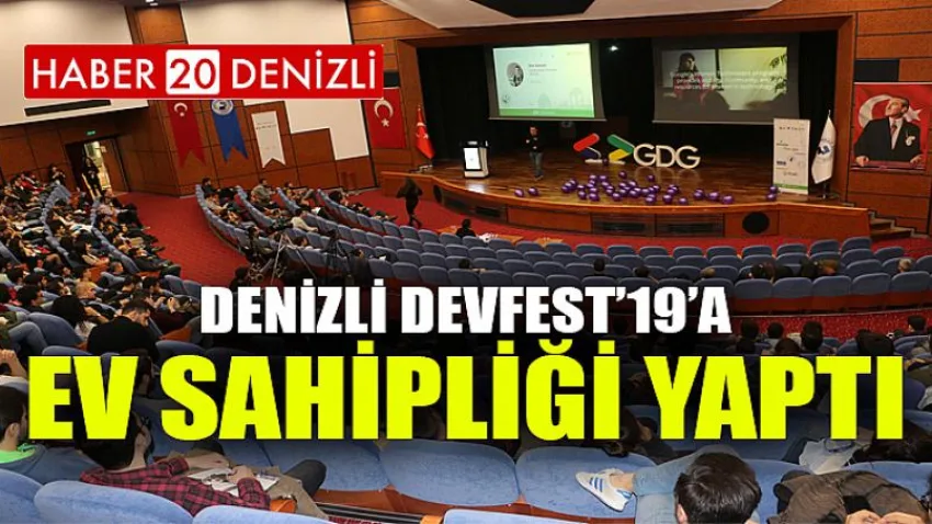 Denizli Devfest’19’a Ev Sahipliği Yaptı