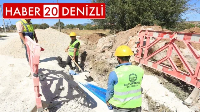 Tavas-Sarıabat’a 15 bin 250 metre içme suyu hattı