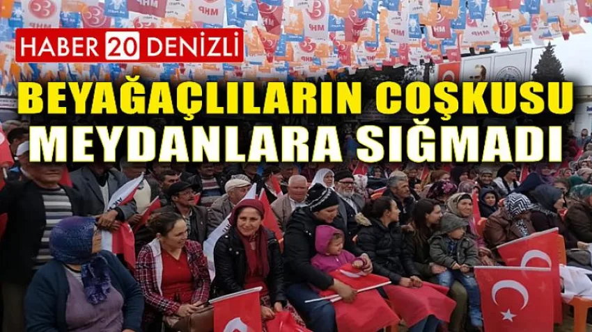 Beyağaçlıların Coşkusu Meydanlara Sığmadı