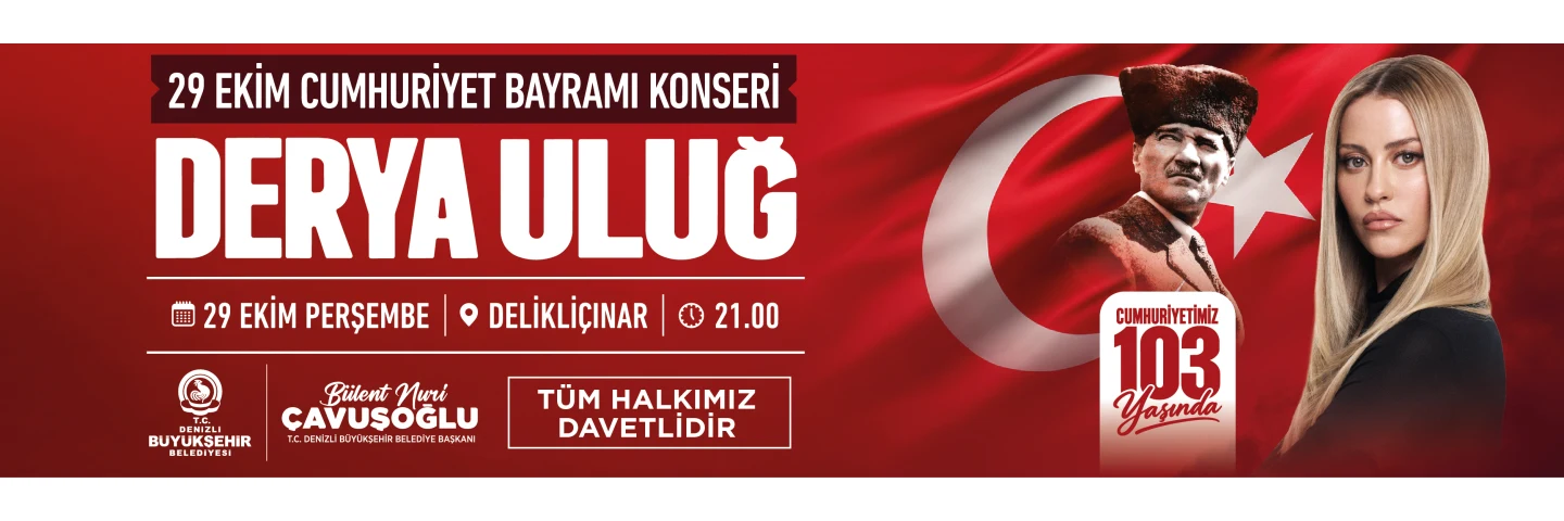 29 EKİM ETKİNLİĞİ İLE BELEDİYE HİZMETLERİNİN DUYURUSU. DENİZLİ BÜYÜKŞEHİR BELEDİYE BŞK.