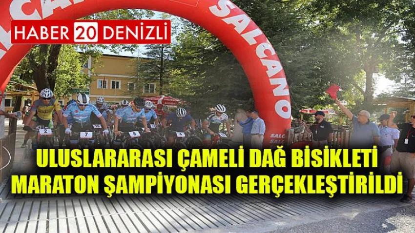 Uluslararası Çameli Dağ Bisikleti Maraton Şampiyonası Gerçekleştirildi