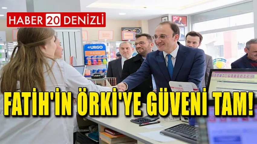 Fatih'in Örki'ye Güveni Tam!