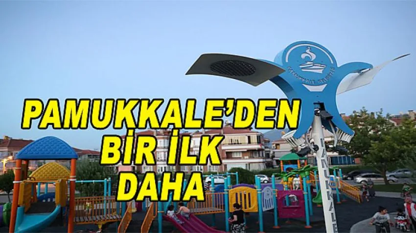 Pamukkale'den Bir İlk Daha