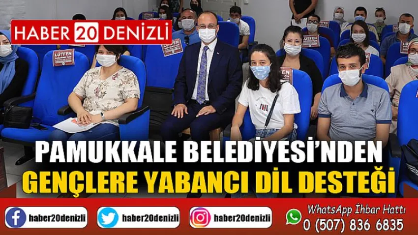 Pamukkale Belediyesi’nden Gençlere Yabancı Dil Desteği