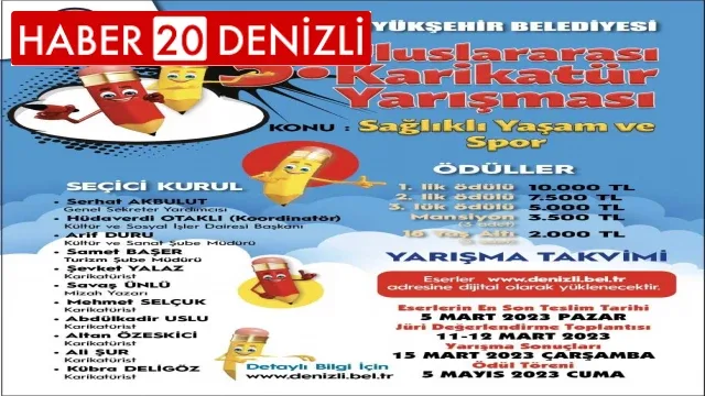Büyükşehir’den 3. Uluslararası Karikatür Yarışması