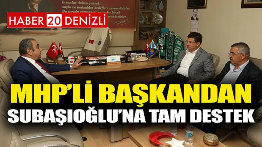 MHP’li Başkandan Subaşıoğlu’na Tam Destek