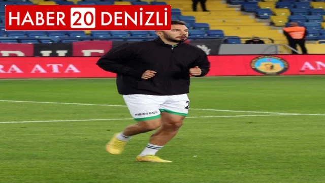 Denizlispor'da Emre Sağlık 6 hafta yok