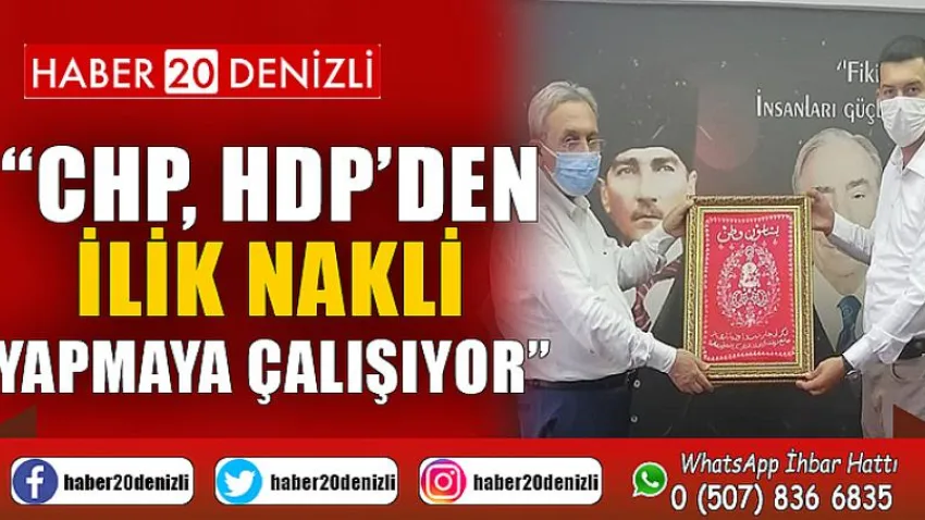 MHP’li Ayhan: “CHP, HDP’den ilik nakli yapmaya çalışıyor”
