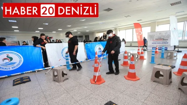 Görme engelliler haftasında farkındalık etkinliği
