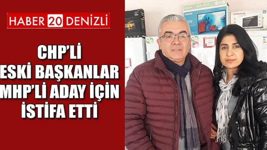 CHP’li Eski Başkanlar MHP’li Aday için İstifa Etti