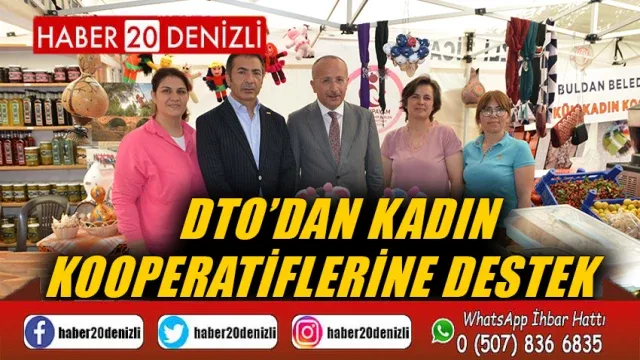 DTO’dan Kadın Kooperatiflerine Destek