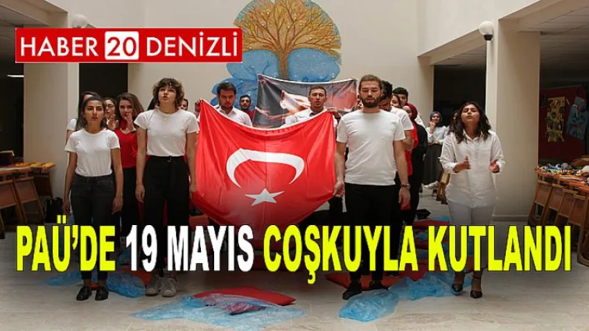 PAÜ’de 19 Mayıs Coşkuyla Kutlandı