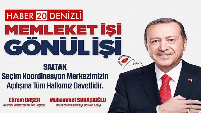 Subaşıoğlu ve Başer’den Skm Açılışına Davet