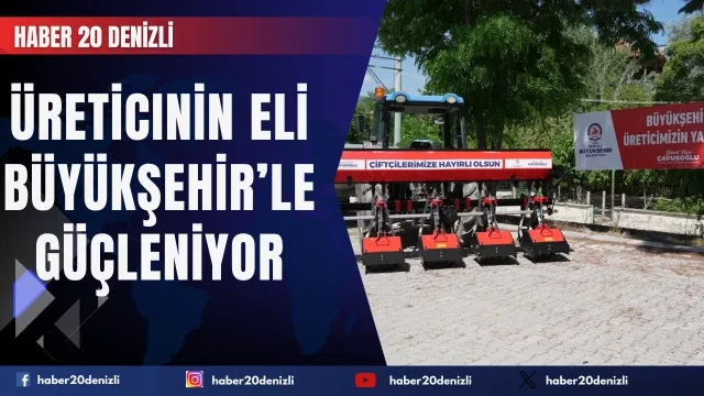 Bozkurt’ta üreticinin eli Büyükşehir’le güçleniyor