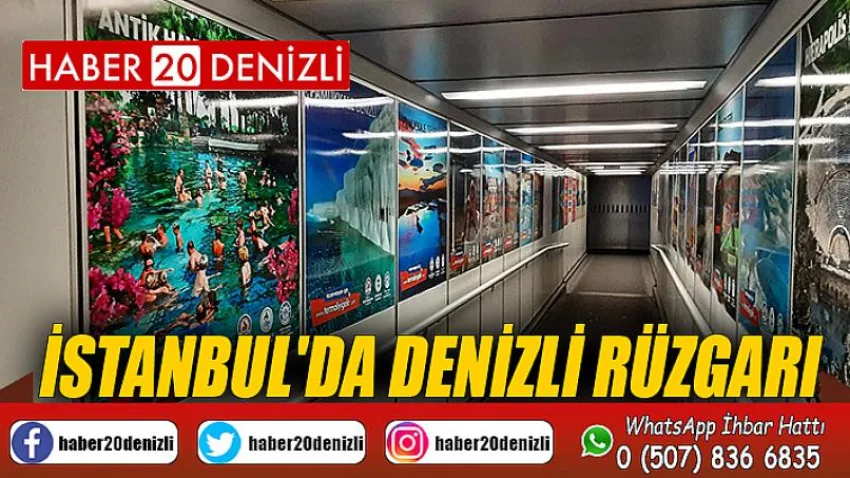 İstanbul'da Denizli rüzgarı