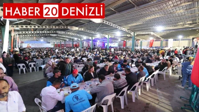 İlbade Mahallesi’nde Ramazan’ın duygusu yaşandı… BİNLERCE MERKEZEFENDİLİ İFTAR SOFRASINI PAYLAŞTI
