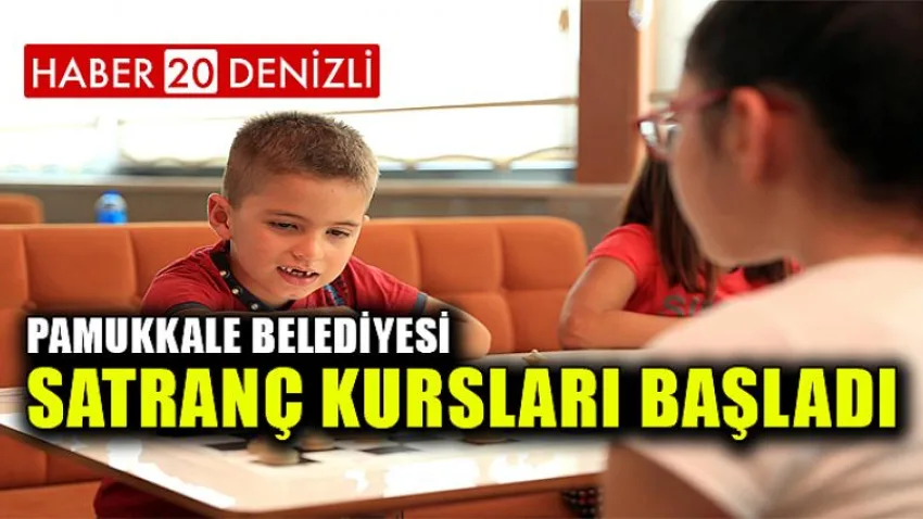 Pamukkale Belediyesi Satranç Kursları Başladı