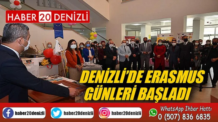 Denizli’de Erasmus günleri başladı