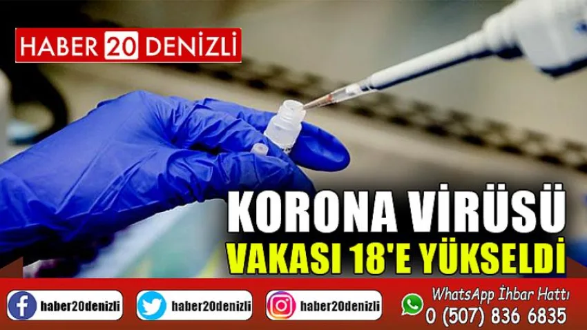 Korona Virüsü Vakası 18'E Yükseldi