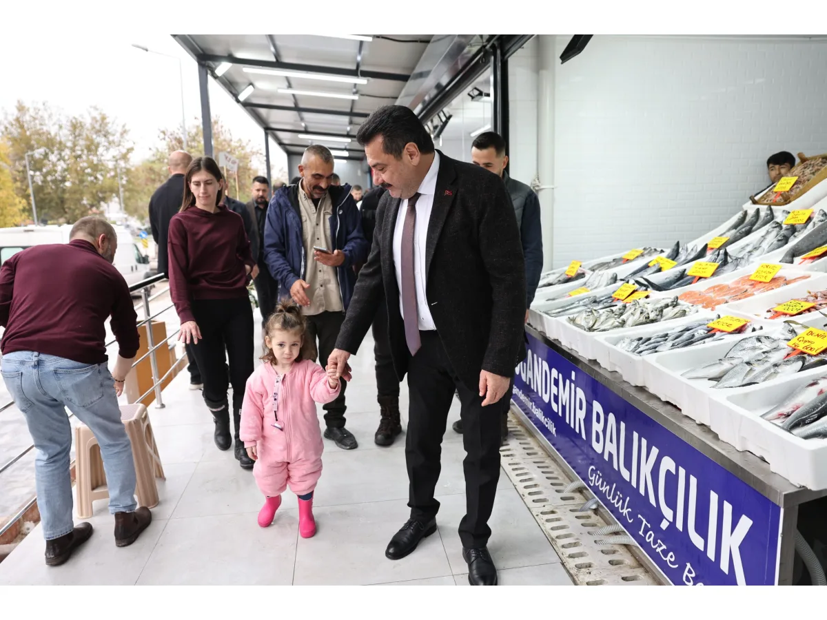 Başkan Ertemur, Söz Verdiği Bir Projesini Daha Tamamladı Pamukkale’nin Modern Balık Hali Hizmete Açıldı