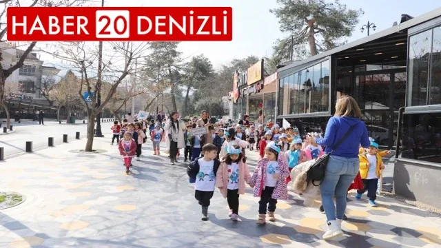 Anaokulu öğrencileri suyun önemine dikkat çekti