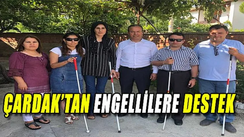 Çardak'tan Engellilere Destek